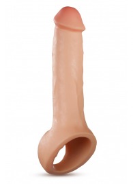 Телесная насадка-удлинитель Thrive 8.75 Inch Realistic Penis Extender Sleeve - 22,2 см. - Blush Novelties - в Ижевске купить с доставкой