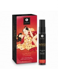 Оральный спрей Waves of Pleasure с ароматом клубники и шампанского - 20 мл. - Shunga - купить с доставкой в Ижевске