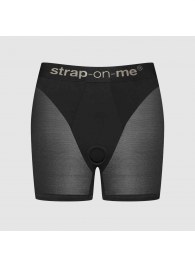 Трусики-шорты для фиксации насадок Strap-on-me Harness Lingerie Halo - size S - Strap-on-me - купить с доставкой в Ижевске