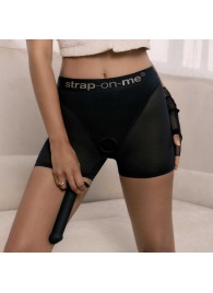 Трусики-шорты для фиксации насадок Strap-on-me Harness Lingerie Halo - size XL - Strap-on-me - купить с доставкой в Ижевске