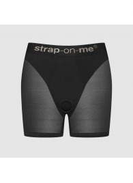 Трусики-шорты для фиксации насадок Strap-on-me Harness Lingerie Halo - size XL - Strap-on-me - купить с доставкой в Ижевске