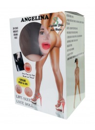 Надувная секс-кукла Angelina 3D - Boys of Toys - в Ижевске купить с доставкой