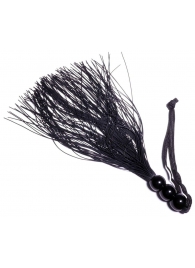 Черная силиконовая плетка - 25,4 см. - Boys of Toys - купить с доставкой в Ижевске