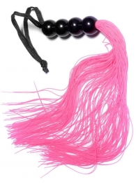 Розовая силиконовая плеть - 35,5 см. - Boys of Toys - купить с доставкой в Ижевске