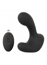 Черная анальная вибропробка с функцией расширения RC Butt Plug with 3 functions - Orion - в Ижевске купить с доставкой