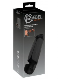 Черный вибромастурбатор с трехточечной стимуляцией Penis Trainer with 3 Point Stimulation - Orion - в Ижевске купить с доставкой