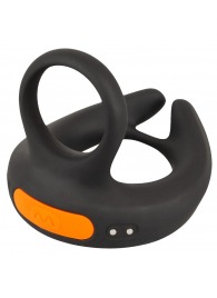 Черный вибростимулятор мошонки RC Scrotum Stimulator with Vibration - Orion - в Ижевске купить с доставкой