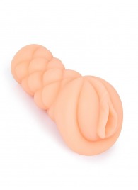 Телесный мастурбатор-вагина с вибропулей и эрекционными кольцами в комплекте - Sexy Girl - в Ижевске купить с доставкой