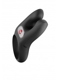 Черное эрекционное виброкольцо Nos - Fun Factory - в Ижевске купить с доставкой