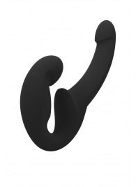 Черный безремневой страпон Share Lite - Fun Factory - купить с доставкой в Ижевске