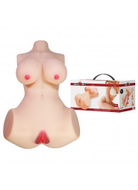 Мастурбатор-торс Aveline с 2 любовными тоннелями - Baile - в Ижевске купить с доставкой