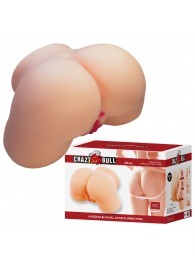 Телесный мастурбатор с 2 любовными отверстиями Olivia - Baile - в Ижевске купить с доставкой