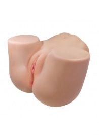 Телесный мастурбатор Julia с 2 любовными тоннелями - Baile - в Ижевске купить с доставкой