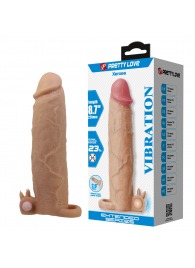 Телесная насадка на пенис Xerxes - 22 см. - Baile - в Ижевске купить с доставкой