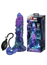 Фиолетовый яйцеродящий фаллоимитатор Duskwalker Sentinal на присоске - 22,4 см. - Baile - купить с доставкой в Ижевске