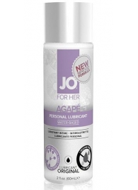 Лубрикант на водной основе для женщин JO AGAPE LUBRICANT ORIGINAL - 60 мл. - System JO - купить с доставкой в Ижевске