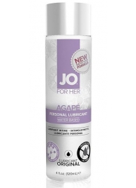 Женский лубрикант на водной основе JO AGAPE LUBRICANT ORIGINAL - 120 мл. - System JO - купить с доставкой в Ижевске