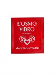 Пробник женского стимулирующего лубриканта на силиконовой основе Cosmo Vibro - 3 гр. - Биоритм - купить с доставкой в Ижевске