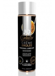 Лубрикант с ароматом крем-брюле JO GELATO CREME BRULEE - 120 мл. - System JO - купить с доставкой в Ижевске