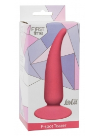 Розовая анальная пробка P-spot Teazer Pink - 12,2 см. - Lola Games - в Ижевске купить с доставкой Розовая анальная пробка P-spot Teazer Pink - 12,2 см. - Lola Games - в Ижевске купить с доставкой