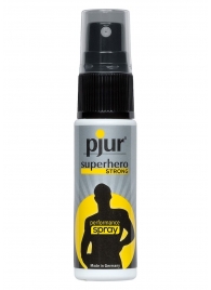 Спрей-пролонгатор длительного действия pjur SUPERHERO Strong Spray - 20 мл. - Pjur - купить с доставкой в Ижевске