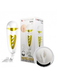 Мега-мастурбатор вагина Sally с вибрацией и голосом - Baile - в Ижевске купить с доставкой