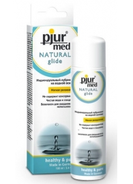 Нейтральный лубрикант на водной основе pjur MED Natural glide - 100 мл. - Pjur - купить с доставкой в Ижевске