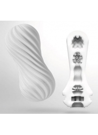 Мастурбатор FLEX Silky White с мягким рельефом - Tenga - в Ижевске купить с доставкой