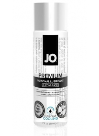 Охлаждающий лубрикант на силиконовой основе JO Personal Premium Lubricant Cooling - 60 мл. - System JO - купить с доставкой в Ижевске