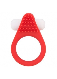 Красное эрекционное кольцо LIT-UP SILICONE STIMU RING 1 RED - Dream Toys - в Ижевске купить с доставкой