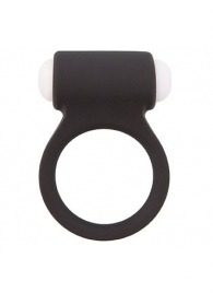 Чёрное эрекционное виброкольцо LIT-UP SILICONE STIMU RING 3 BLACK - Dream Toys - в Ижевске купить с доставкой
