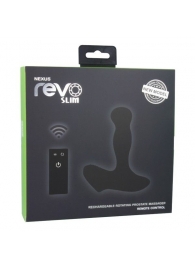 Чёрный перезаряжаемый массажёр предстательной железы NEXUS Revo Slim - Nexus Range - в Ижевске купить с доставкой