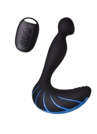 Чёрно-синий массажер простаты Erotist Third - Erotist Adult Toys - в Ижевске купить с доставкой Чёрно-синий массажер простаты Erotist Third - Erotist Adult Toys - в Ижевске купить с доставкой