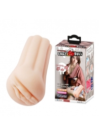 Мастурбатор-вагина Crazy Bull с эффектом смазки - Baile - в Ижевске купить с доставкой