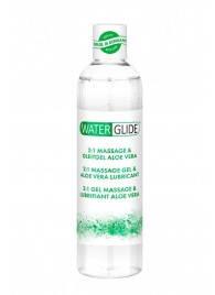 Гель-смазка 2-в-1 MASSAGE   LUBRICANT ALOE VERA - 300 мл. - Waterglide - купить с доставкой в Ижевске