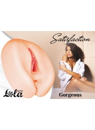 Мастурбатор с 2 тоннелями Satisfaction Gorgeous - Lola Games - в Ижевске купить с доставкой