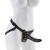 Чёрный с золотом женский страпон Designer Strap-On - Pipedream - купить с доставкой в Ижевске