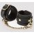 Черные наручники Bound to You Faux Leather Wrist Cuffs - Fifty Shades of Grey - купить с доставкой в Ижевске