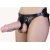 Гигантский фаллоимитатор на присоске в комплекте с трусиками - 26 см. - LOVETOY (А-Полимер) - купить с доставкой в Ижевске