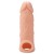Телесная насадка EXTENDER WITH BALL STRAP 5.5 - 14 см. - Dream Toys - в Ижевске купить с доставкой
