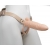Телесный фаллопротез MEN STYLE с анальным стимулятором - 17,5 см. - LOVETOY (А-Полимер) - купить с доставкой в Ижевске