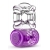 Фиолетовое эрекционное виброкольцо One Night Stand Vibrating C-Ring - Blush Novelties - в Ижевске купить с доставкой