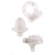Набор из 3 прозрачных эрекционных колец с вибрацией Teasers Ring Kit - Chisa - в Ижевске купить с доставкой