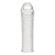 Текстурированная насадка на пенис Clear Textured Penis Enhancing Sleeve Extension - 16,5 см. - BlueLine - в Ижевске купить с доставкой