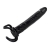 Чёрная насадка-фаллос для двойного проникновения INFLATABLE DILDO SLIM DONG  - 13,5 см. - Toyz4lovers - в Ижевске купить с доставкой