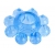 Голубая гелевая насадка-цветок - Toyfa Basic - в Ижевске купить с доставкой