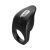 Черное эрекционное виброкольцо Vibro Lust Ring - MALESATION - в Ижевске купить с доставкой