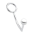 Кольцо на пенис с анальным стимулятором Stainless Steel Anal Hook   Cock Ring - BlueLine - в Ижевске купить с доставкой