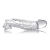 Прозрачная насадка для увеличения члена 2 Inch Clear Extender Sleeve - XR Brands - в Ижевске купить с доставкой