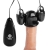 Черная стимулирующая насадка для головки полового члена Multi Speed Vibrating Penis Head Teaser - XR Brands - в Ижевске купить с доставкой